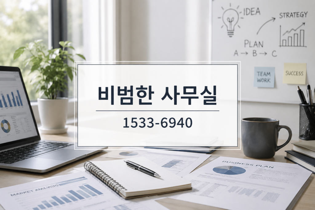 비범한 공유오피스 비상주사무실 마포점