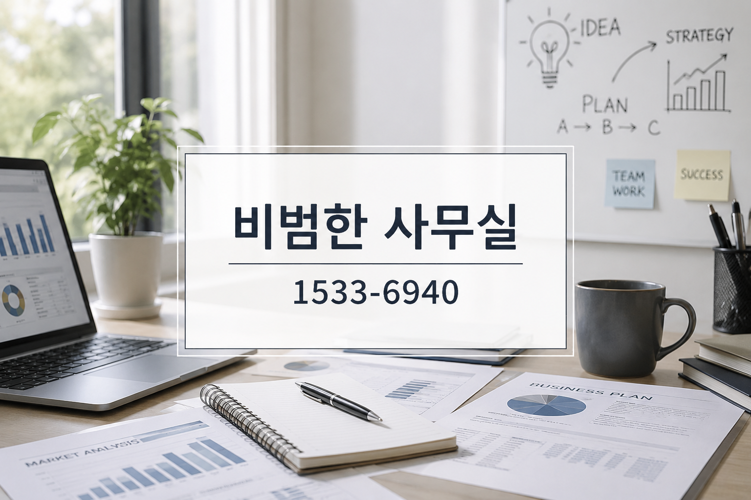 비범한 공유오피스 비상주사무실 마포점